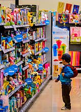 Wow, look at all the toys!