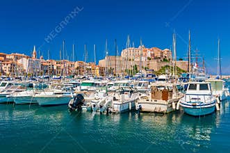 Marina of Calvi Corsica