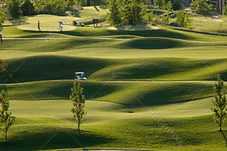 Golf course view