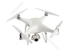 Drone isolated on white