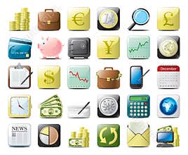 Finance icons