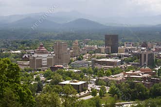Asheville North Carolina Skyline