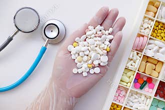 Different medication on hand