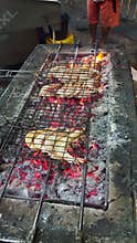 Seafood Charcoal Barbecue