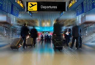 Business Men at the Airport