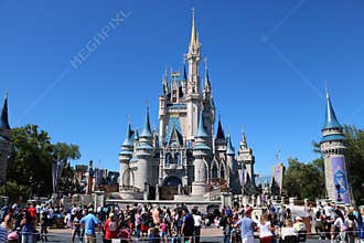 Disneyworld Magic Kingdom Castle