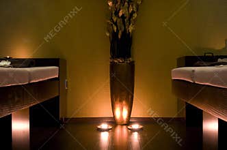 Massage room in SPA