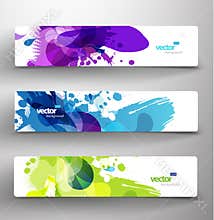 Abstract vector backgrounds
