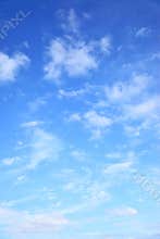 Blue sky with clouds