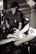 Army hospital war zone