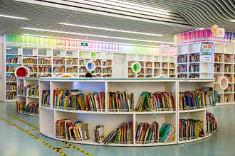 Guangzhou city library, Guangdong, china.