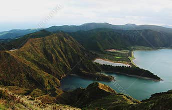 Lagoa do Fogo. Azores islands