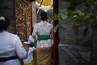 Bali Temple Ceremony