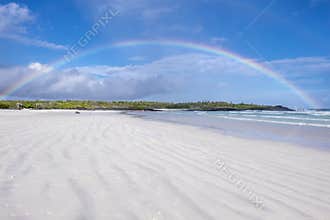 Rainbows Over Tortuga Bay 1