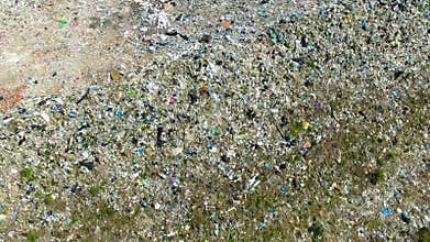 The huge garbage dump