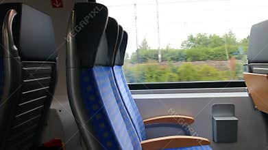 Train interior