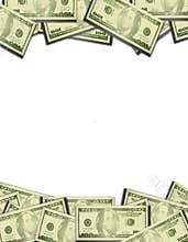 Top and Bottom Money Borders