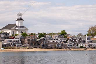 Beachfront houses in Provincetown, Cape Cod
