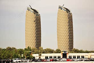 Al Bahr Towers, Abu Dhabi, United Arab Emirates