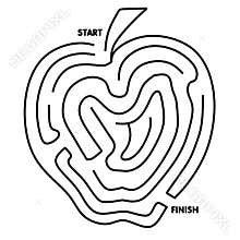 Easy To Solve Apple Maze