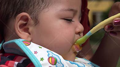 Baby Eating, Infant Feeding