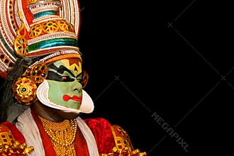 Kathakali dancer