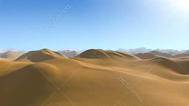 Oasis hidden in the desert