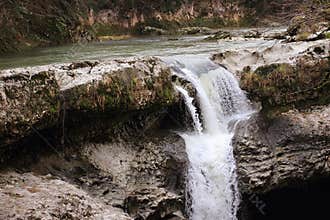 Gachedili (Martvili) canyon in Georgia