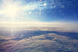 High altitude sky