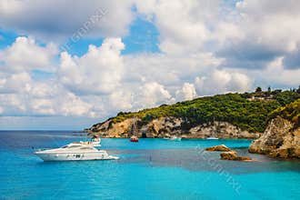 Voutoumi beach, Antipaxos island, Greece
