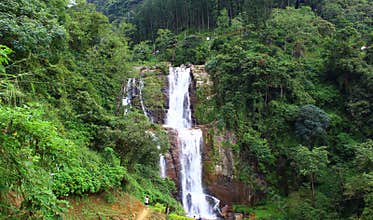Waterfall Ramboda, Nuwara Eliya, Sri Lanka