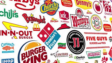 Food Brands Logo Loop