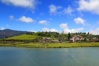 Gregory lake in Nuwara Eliya - Sri Lanka