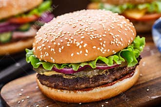 Beef burger