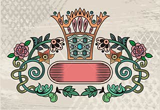 Artistic floral design