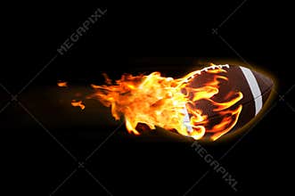Football flames