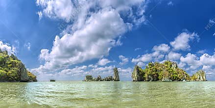 Mount Father and Son Landscape with beautiful sky