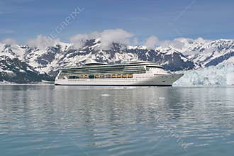 Cruise Ship at Glacier bay