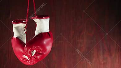 Boxing gloves rotation