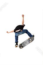 Skateboard trick