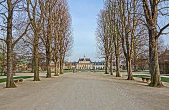 Pillnitz castle alley