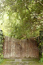 Wooden gate