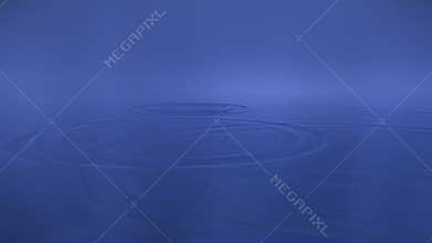 Ripples On The Flat Water Surface