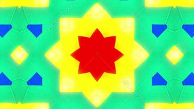 Kaleidoscope very colorful