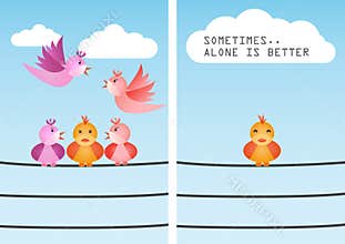 Alone is better01