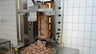 Doner Kebab Grill Machine