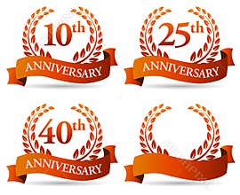 Anniversary Banner Wreath