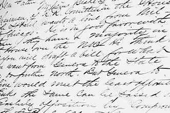 Old Fashioned Handwriting