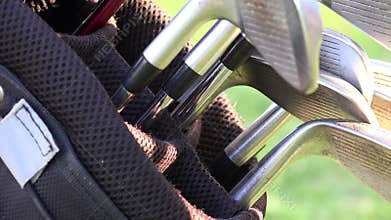 Golf Clubs, Golf Bag