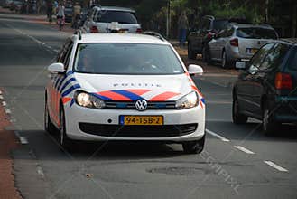 Dutch police car.